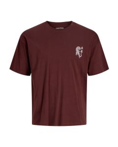 JACK & JONES Muška braon majica Oye