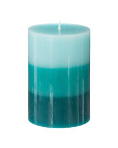 ATMOSPHERA Sveća Nina 6.5x10cm Coco vosak/plava - 123305L