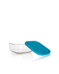 BORMIOLI 335180 Staklena posuda Frigoverre system 1/1 17cl 10x7 cm sa poklopcem - 335180
