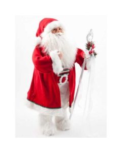 Novogodišnja figura Deda Mraz, crveni 30cm - 12371500