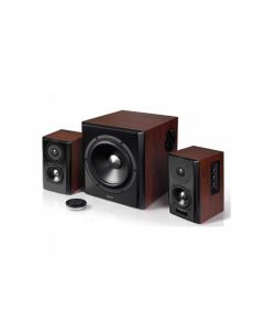 EDIFIER S350DB 2.1 150W speakers wood braon