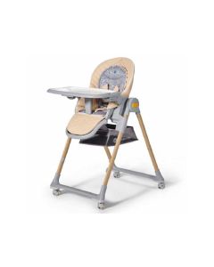 KINDERKRAFT Hranilica Lastree 2u1, krem - 123975