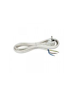 COMMEL Priključni kabl 16 A 250 V 3500 W, beli, 2m H05VV-F 3G2,5 C0635 - 124140