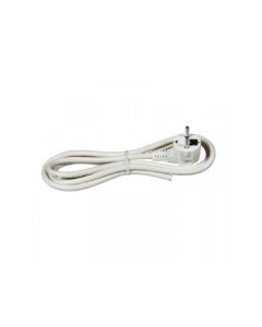 COMMEL Priključni kabl 16A 250V 3500W 3m, beli, Bulk H05VV-F 3G1,5 C0518M - 124154