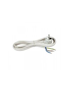 COMMEL Priključni kabl 16 A 250 V 3500 W, beli, 2m bulk H05VV-F 3G2,5 - 124160