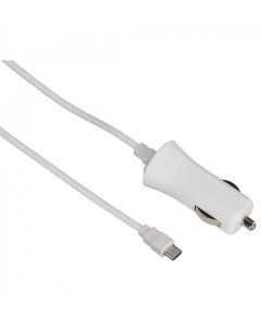 HAMA Auto punjač Micro USB, 12V, beli, 1000 mAh - 124473