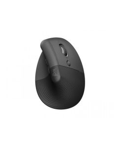 LOGITECH Lift miš vertikalni za levoruke, sivi