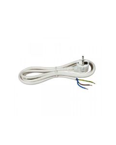 COMMEL Priključni kabl 16A 250V 3500W, beli, 2m H05VV-F 3G1,5 C0514 - 125110
