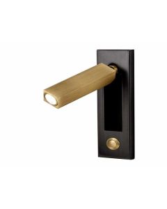 BBLINK LED Svetiljka jm-061 zidna 3w 3000k bronza/crna - 125409
