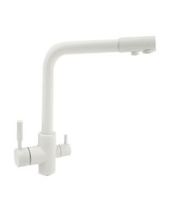 ALPOK Minimal - troputna kuhinjska slavina bela
