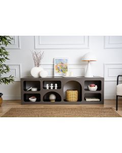 HANAH HOME Komoda Lorin, antracit