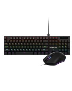 Tastatura mehanička + miš Gamdias Hermes E6