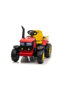 PREMIUM STIL Traktor Sa Prikolicom Crveni