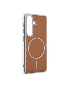 Maska za Samsung S941B Galaxy S26 braon Magsafe Urban Leather