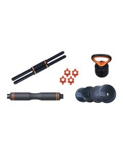 CAPRIOLO Set tegova + šipke 30kg uni - 129219