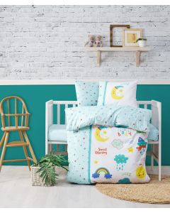 L'ESSENTIEL Posteljina za bebe Tatlı Rüyalar, mint