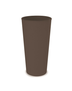 Saksija melrose glamour okr. vis. 30x57h moka - 34454