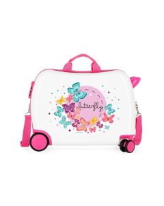 MOVOM HAPPY TIME dečiji kofer na točkićima - bela