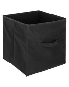 FIVE Kutija za odlaganje sa ručkom 31x31x30cm pp/karton crna - 130060