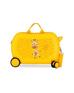 ROLL ROAD HAPPY PETS dečiji kofer na točkićima - žuta