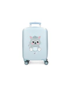 ROLL ROAD HAPPY PETS dečiji kofer 50 cm - sky blue