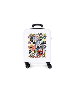 MOVOM MONSTERS dečiji kofer 55 cm - bela