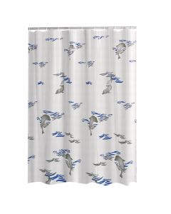 RIDDER Zavesa za kadu 180x200cm Delphin - 130303