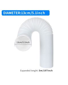 KMC AC SOLUTION Izduvno crevo za pokretnu klimu- 5m Ø130 mm - 517KlimaBG