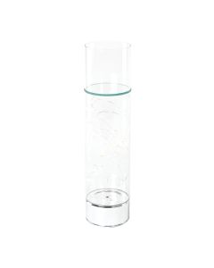 POLIMONT Vaza staklena dekor sa LED svetlom 10X40 cm - 131555