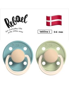 REBAEL varalice za bebe, 0-6 mes, 2 komada, Plava, RBL13201920
