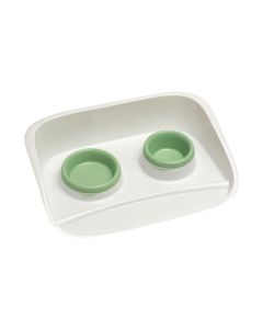 PETMAX Set Stella 0.25+0.3l linden green 46x35x12 cm - 13270