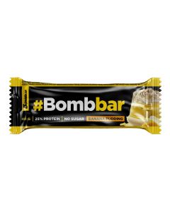 BOMBBAR Preliveni bar Banana puding 40g - 132-1-1