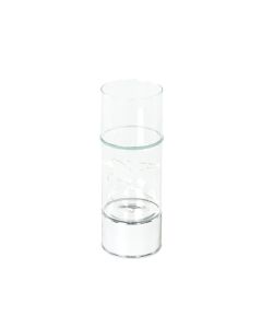 POLIMONT Vaza staklena dekor sa LED svetlom 8X22 cm - 133810