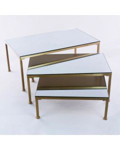 POLIMONT Stočić set 3/1 pravougaoni 35X60X25 cm/25X40X15cm - 134465