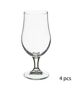 SECRET DE GOURMET Čaša za pivo sa stopom 4/1 370ml - 134801