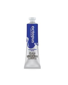 OCTOPUS Tempera komadno plava 21ml.  unl-0583 - 13498