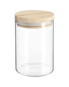 FIVE Tegla s poklopcem 0.6L Hermet, staklo/drvo - 135026-1