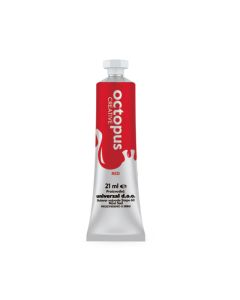 OCTOPUS Tempera komadno crvena 21ml unl-0587 - 13506