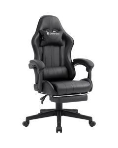 Gaming stolica Defender Azure crna