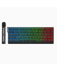 Gaming tastatura MCHOSE Ace 68 Hall Effect Magnetic Switch black topographic