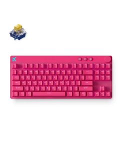 Gaming tastatura MCHOSE Mix 87 Hall Effect Magnetic Switch rose red