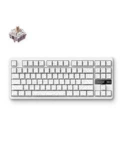 Bežična gaming tastatura MCHOSE G87 Mehanička bela