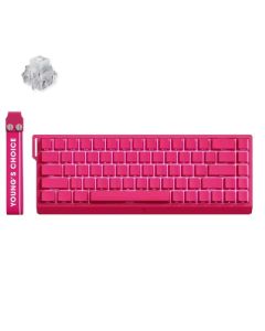 Gaming tastatura MCHOSE Ace 68 Hall Effect Magnetic Switch rose red