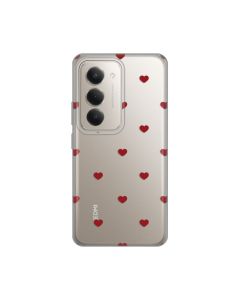 Maska za Xiaomi Redmi 15 4G Red Hearts Silikonska Print