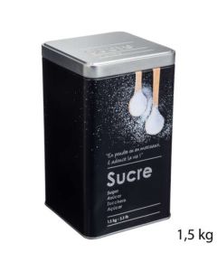 FIVE Kutija za šećer Black edition 10,7X10,X18,4cm metal crna - 136309