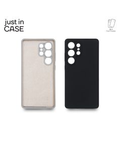 JUST IN CASE 2u1 Extra case MIX PLUS paket maski za Samsung S25 Ultra, crna