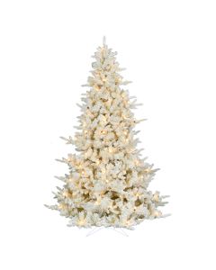 Novogodišnja jelka sa LED lampicama 152x210cm, krem - 136714