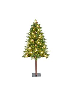 Novogodišnja jelka na stablu sa LED lampicama 81x150cm Cortina - 136724