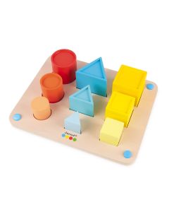 JANOD Edukativna slagalica za umetanje oblika - Učenje zapremine