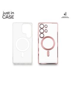 JUST IN CASE 2u1 Extra case MAG MIX paket mski za Samsung S25 Ultra, roza